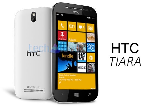 HTC Tiara con Windows Phone 8