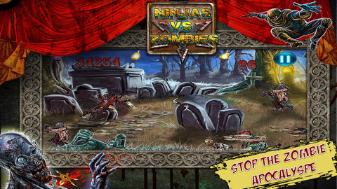 App Ninja Warriors vs A Zombie Horde