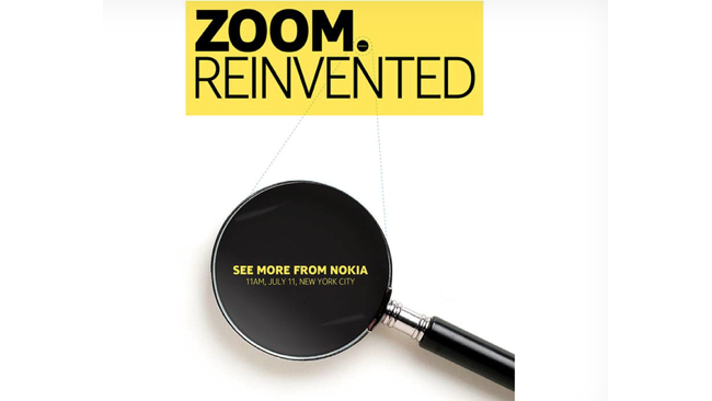 Nokia Zoom Reinvented invitation