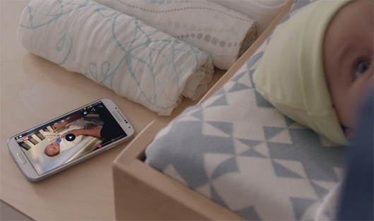 Video comercial Galaxy S4 papá con bebé