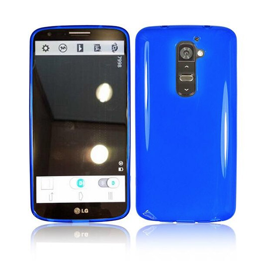 LG Optimus G2 cubierta cover azul