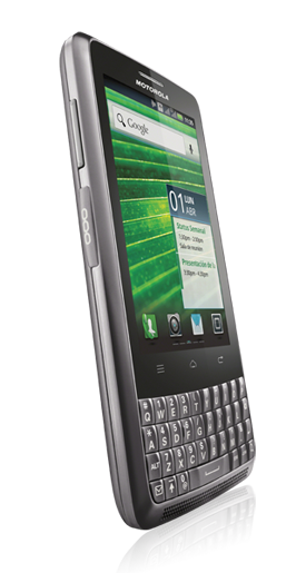 Motorola XT627 Kairos de lado pantalla