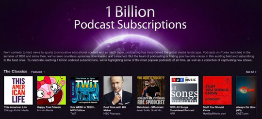 Podcasts de Apple