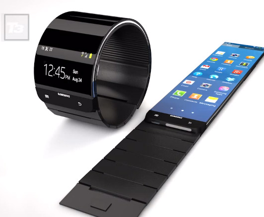 Samsung Galaxy Gear smartwatch Concept No oficial