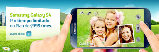 Samsung Galaxy S4 en Movistar México Dual cámara