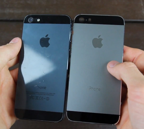 El iPhone 5S color gris grafito con negro Video