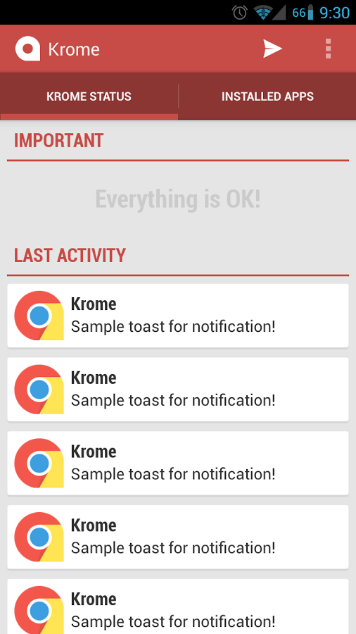 App Krome