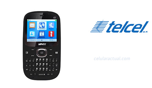 Lanix LX7  con TV y tecla a Facebook en México con Telcel