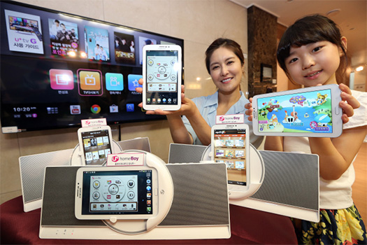 LG Homeboy sistema con tablet