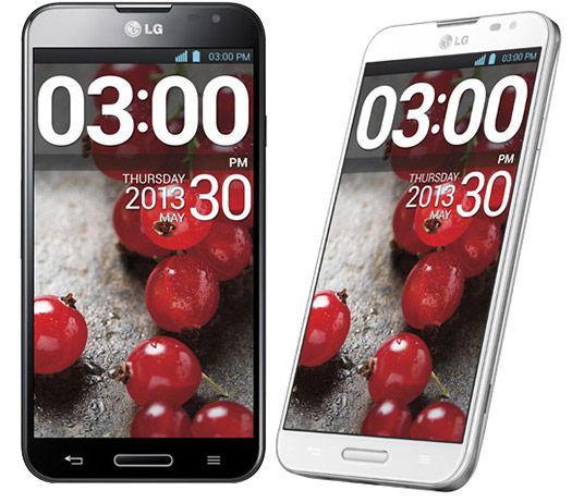 LG Optimus G Pro E980 LTE para México pantalla 5.5" color blanco y negro
