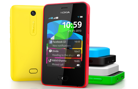 Nokia Asha 501 en México colores
