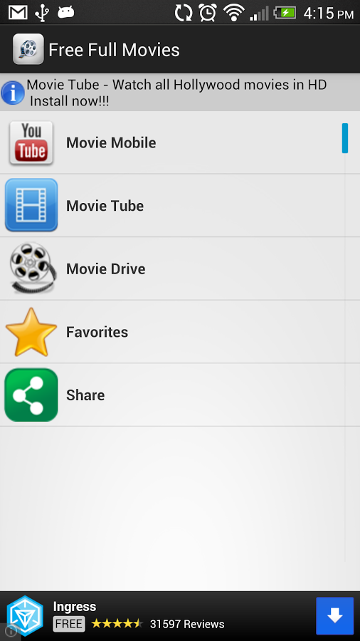 App Free Full Movies