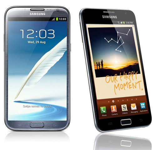 Samsung Galaxy Note I y II