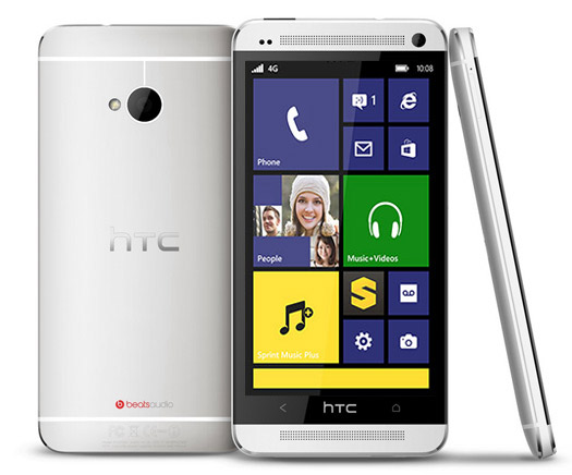 HTC One con pantalla Windows Phone 8