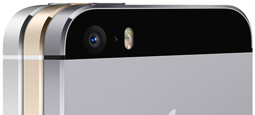 Apple iPhone 5S cámara detalle