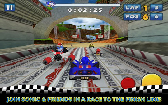 App Sonic & SEGA All-Stars Racing