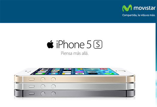 iPhone 5s en Movistar México