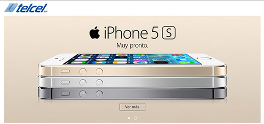iPhone 5S en México con Telcel