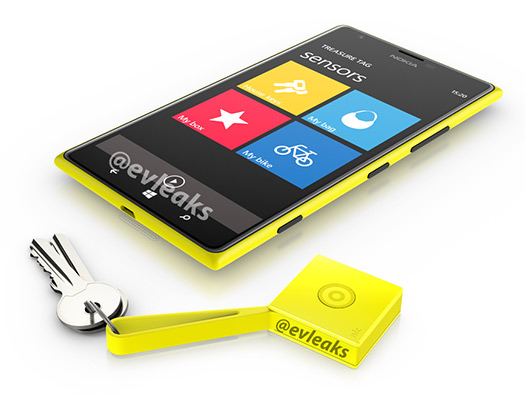 Nokia Lumia 1520 y Treasure Tag Yellow