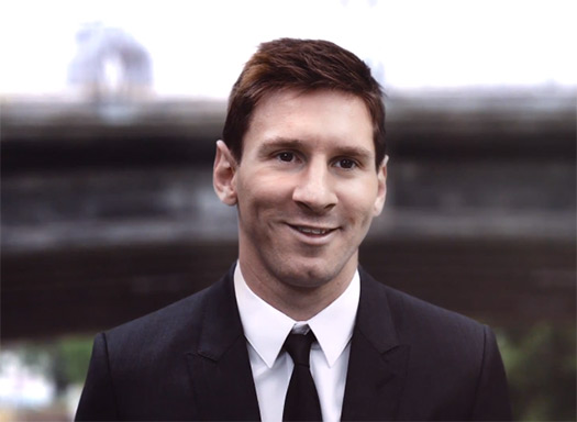 Video Lionel Messi en comercial de Samsung Galaxy Note 3
