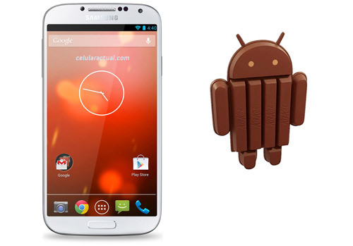 Galaxy S4 Google Play Edition con Android KitkatGalaxy S4 Google Play Edition con Android Kitkat