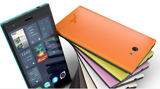 El Jolla smartphone con Sailfish OS colores