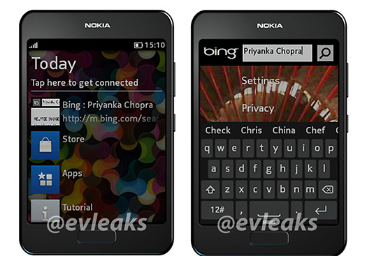 Nokia Asha edition con Bing