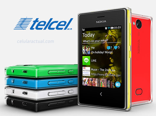 Nokia Asha 503 en México con Telcel