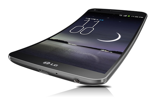 LG G Flex oficial pantalla y batería flexible