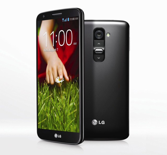  LG G2 pantalla y cámara