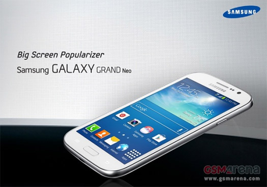 Samsung Galaxy Grand Neo filtrado en documento interno