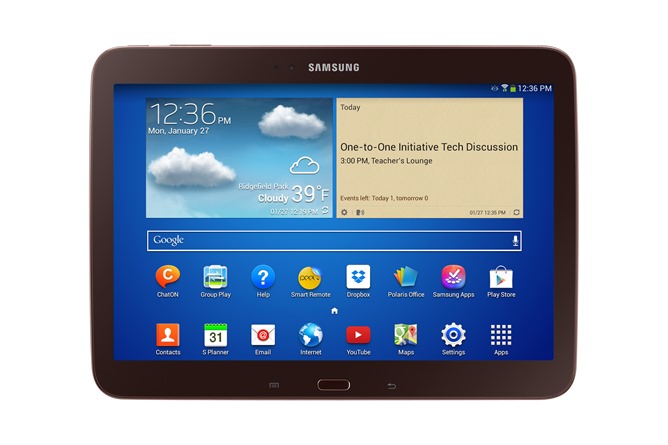 Samsung Galaxy Tab 3 10.1 para la Educación