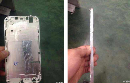 El iPhone 6 o iPhone Air metal case metal housing 