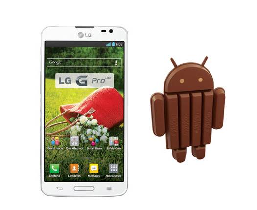 LG Optimus G Pro Lite Android 4.4 KitKat 