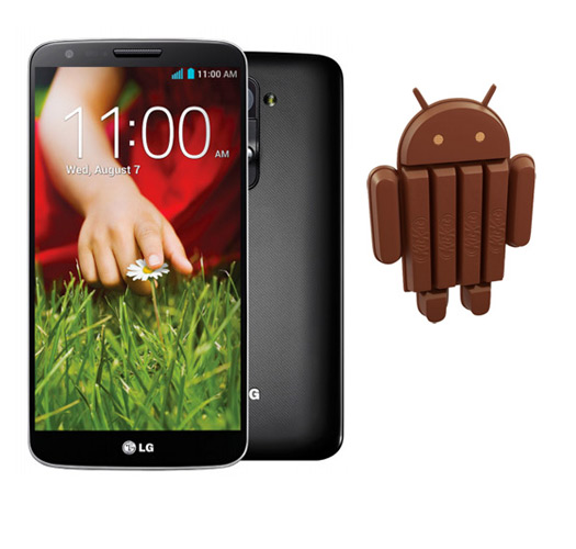 LG G2 con Android 4.4 KitKat