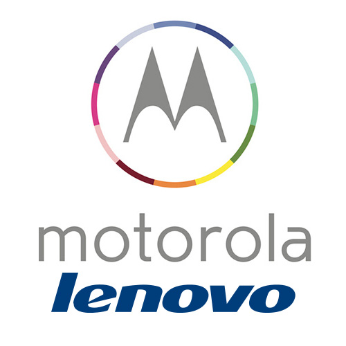 Motorola de Lenovo logos