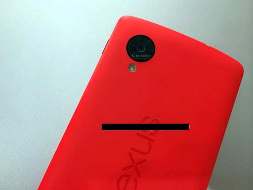 Nexus 5 color rojo Red