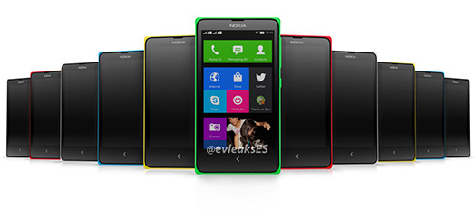 Normandy Nokia Android Phone  gama de colores Normandies