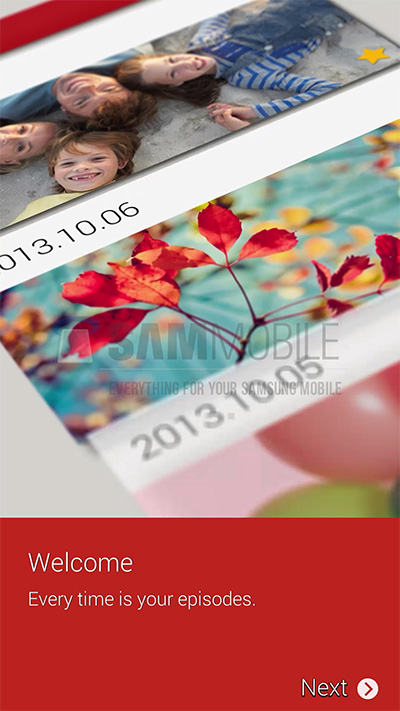 Samsung app Life Times  Welcome