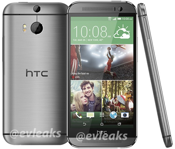 El Nuevo HTC One (M8) Silver color Plata