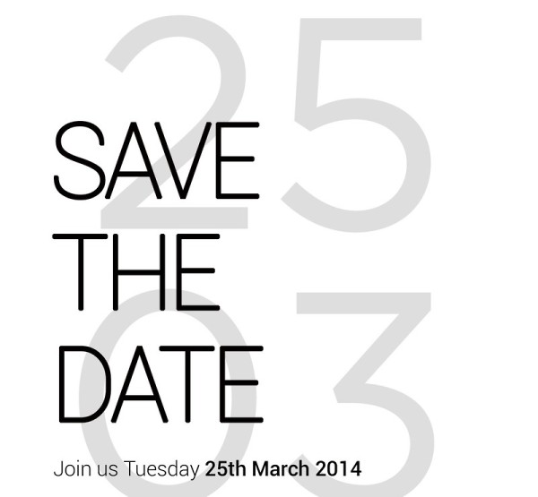 HTC invitación 25 de febrero 2014 - HTC M8 