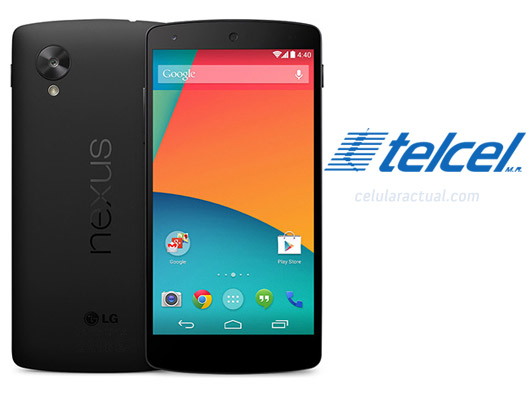 LG Nexus 5 en México con Telcel 