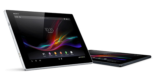Xperia Tablet Z colores