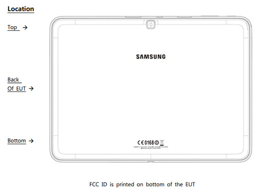 Samsung Galaxy Tab 4 10.1 FCC