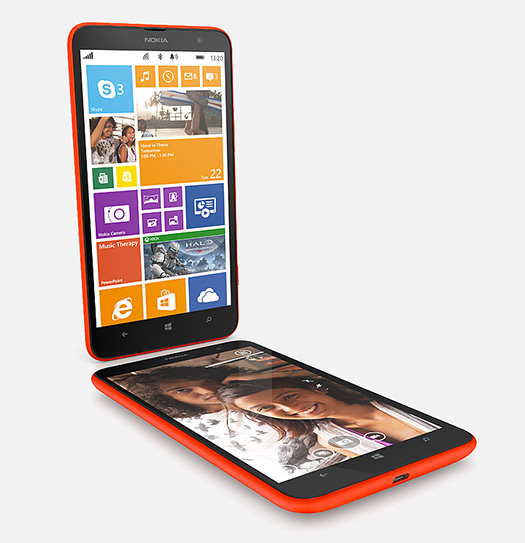 Nokia Lumia 1320 phablet pantalla 