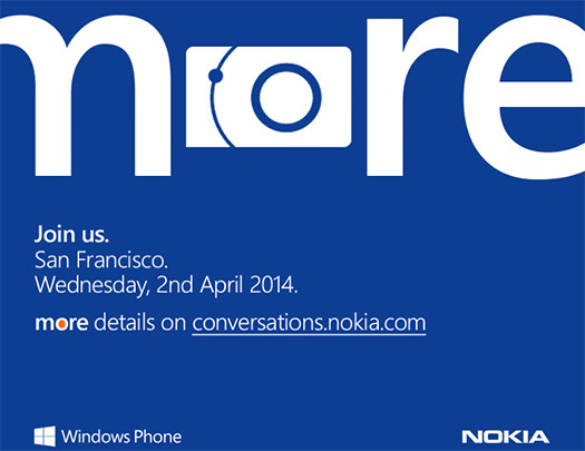 Nokia 2 april invitation 2014