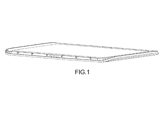 Samsung patente de tablet curva