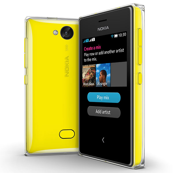 Nokia Asha update Mix Radio