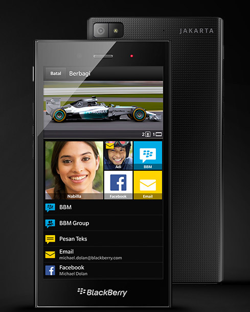 BlackBerry Z3 oficial 