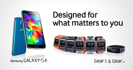 Samsung  Galaxy S5 Gear 2 Neo, Gear 2 y Gear Fit llega a 125 países